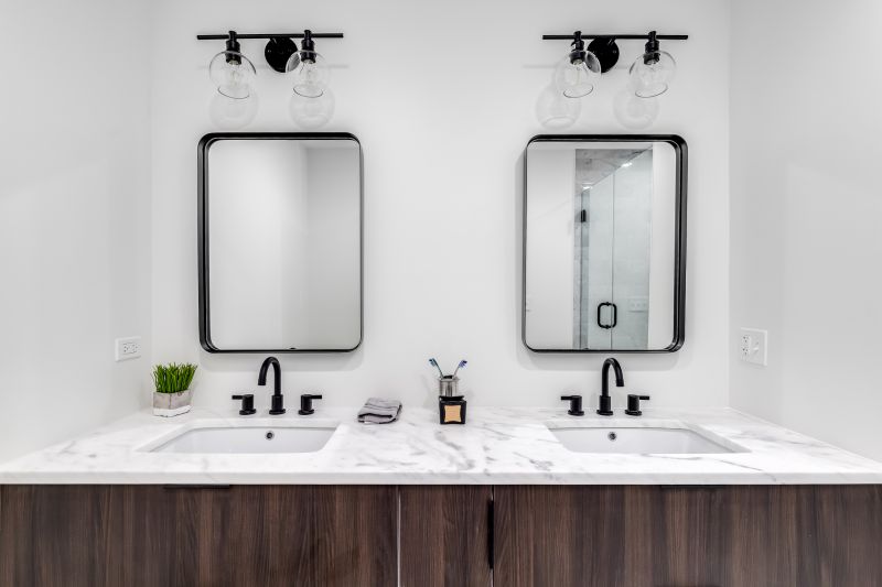 Enhanced bathroom storage solutions